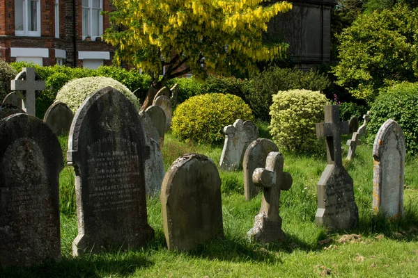 Graves Vry Old Cementary — 图库照片