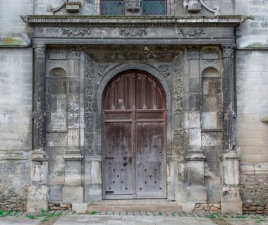 Fransa 'daki Katedral' in Ana Giriş Kapısı