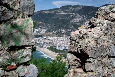 Türkiye 'nin doğu sahili tatil beldesi Alany