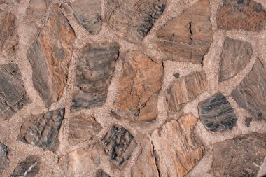 Taş tuğla arkaplan dokusunun fotoğrafı