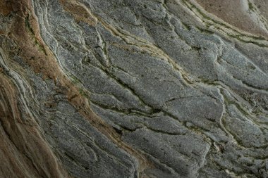 Taşın soyut doğal arka planı ve tuhaf bir dokusu var. 