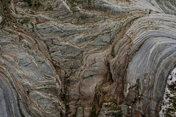 Taşın soyut doğal arka planı ve tuhaf bir dokusu var. 
