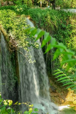 Antalya Türkiye 'de Şelale Duden - doğa yolculuğu geçmişi
