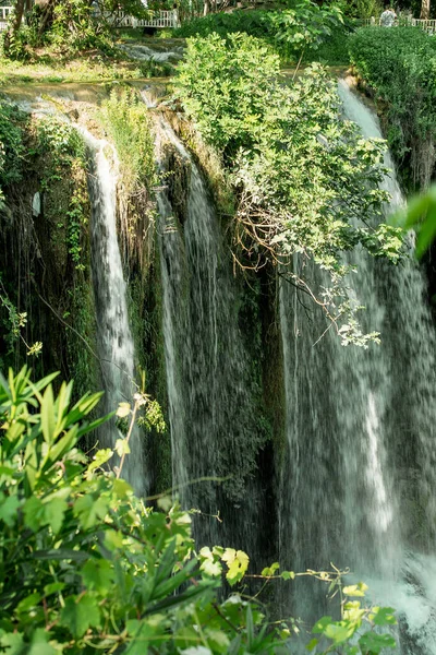 Wodospad Duden Antalya Turcja Tło Natury — Zdjęcie stockowe