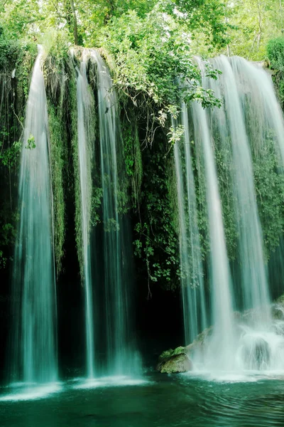 Wodospad Duden Antalya Turcja Tło Natury — Zdjęcie stockowe