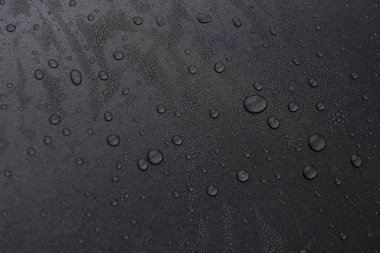 Arkaplan için siyah su damlası