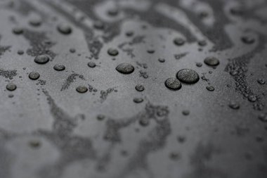 Arkaplan için siyah su damlası