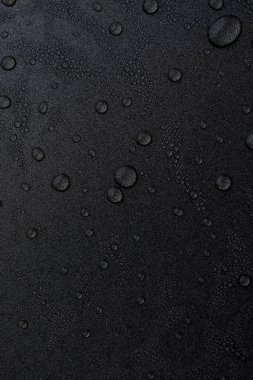 Arkaplan için siyah su damlası