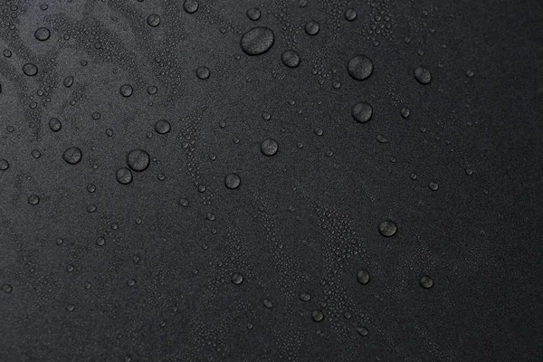 Black water drop for background