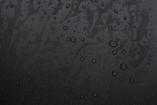 Black water drop for background