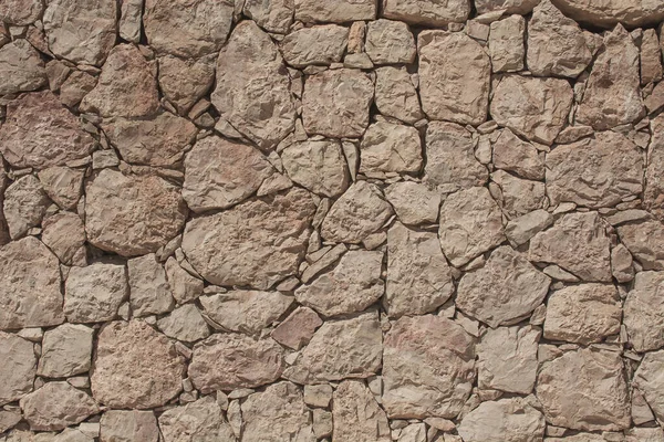 Wall closeup hand construction stones texture