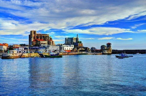 Castro Urdiales. Cantabria 'da. İspanya.