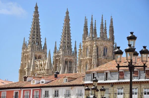 Catedral de Burgos. Espanha . — Fotografia de Stock