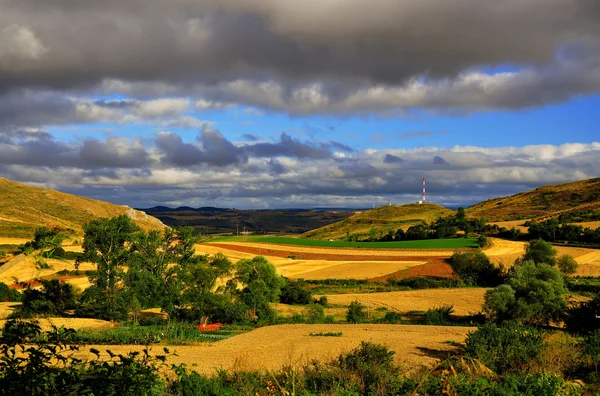 Paisagem. Monastério de Rodilla. Espanha . — Fotografia de Stock