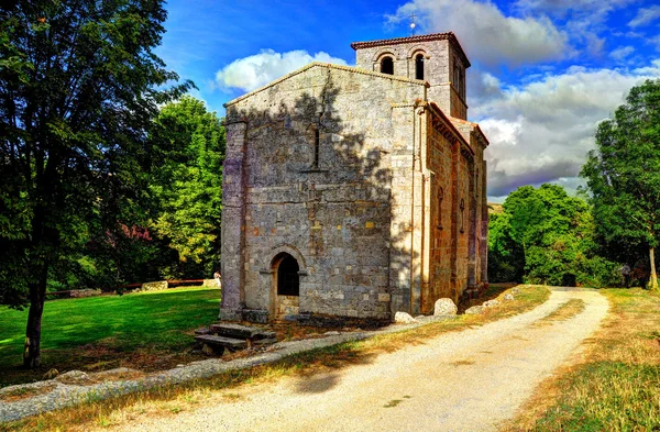 Romanische Kirche. Burgos. Spanien. — Stockfoto