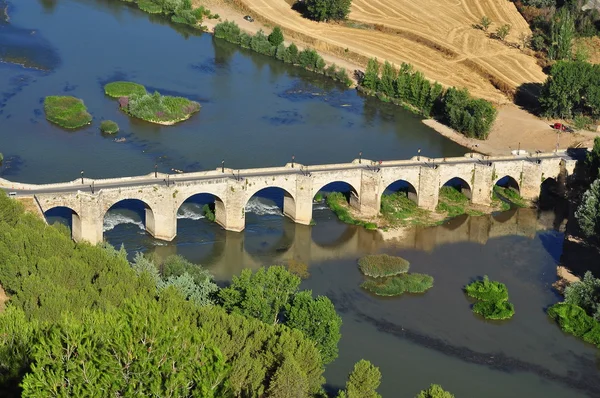 Bridge. Cabezón de Pisuerga. Spain. — Stock Photo, Image