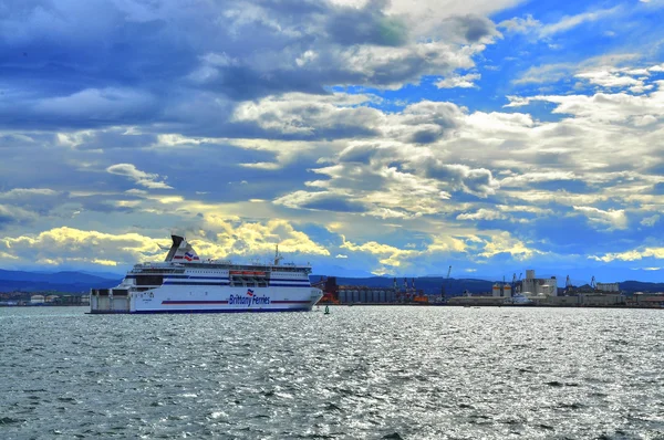 Sea Port of Santander. Spain. — Stock Photo, Image