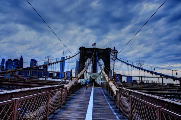 Brooklyn Bridge. New York. USA. — Stock Photo, Image