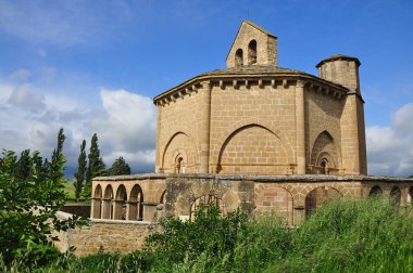 eunate. MURUZABAL. Navarra. İspanya.