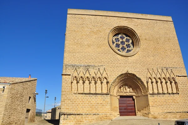 San saturnino. Artajona. Spanje. — Stockfoto