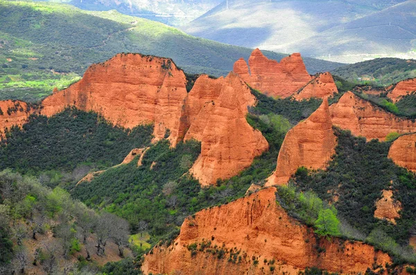 Las medulas. Leon. Spanyolország. — Stock Fotó