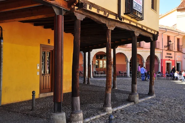 Vierkante graan. Leon. Spanje. — Stockfoto