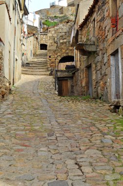 sokak. Fermoselle. İspanya.