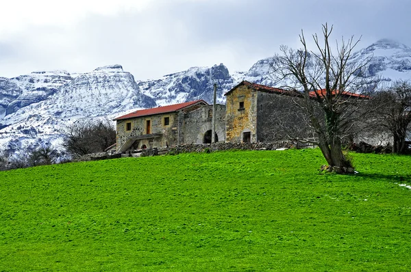 La Gandara. Valle de Soba. Spain. — Stock Photo, Image