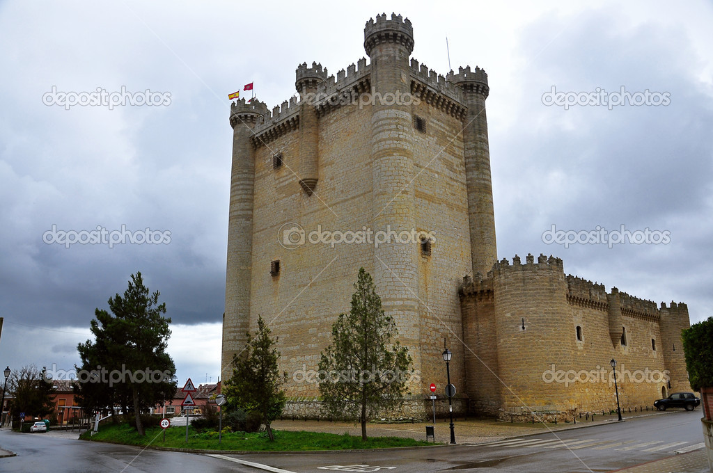 Castle. Fuensaldaña. Spain.