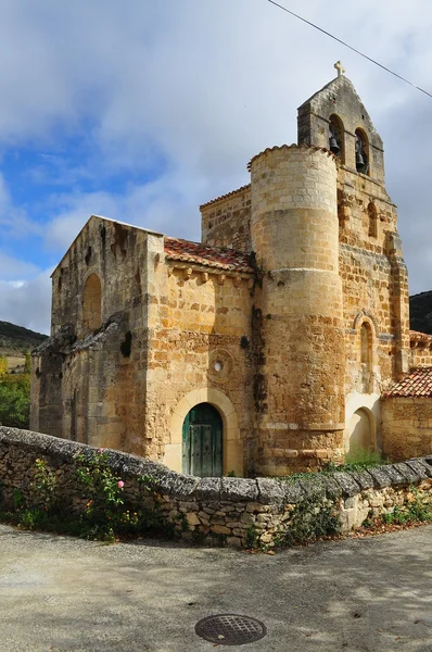 Románský kostel. Burgos. Španělsko. — Stock fotografie