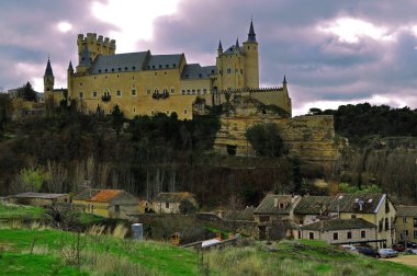segovia Alcazar. İspanya.