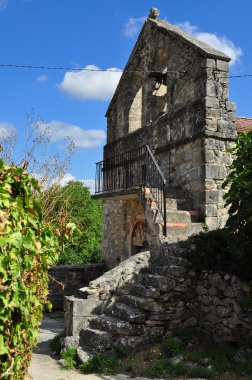 Romanesk kilise. Burgos. İspanya.