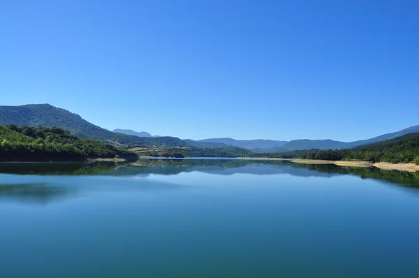 댐입니다. ordunte입니다. 부르 고 스입니다. 스페인. — 스톡 사진