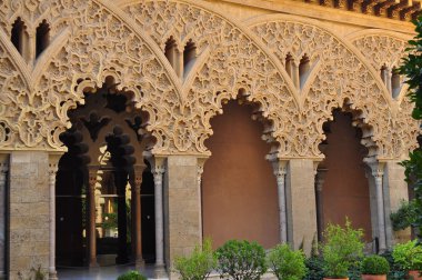 aljaferia Sarayı. Zaragoza. İspanya.