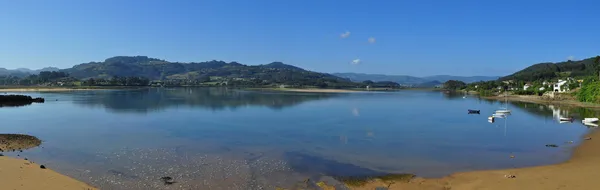 Villaviciosa Haliç. Asturias. İspanya. — Stok fotoğraf