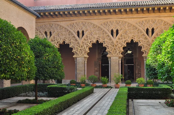 Aljaferia Sarayı. Zaragoza. İspanya. — Stok fotoğraf