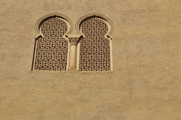 Windows Aljafería. Zaragoza. Spain. — 스톡 사진