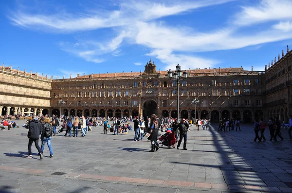 Plaza Mayor. Salamanca. Spain. — Stock Photo, Image