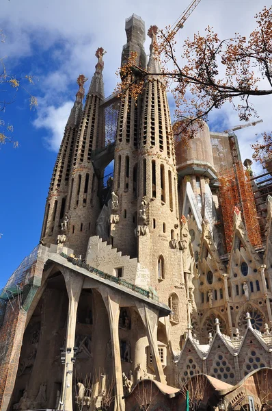 Sagrada Familia 。巴塞罗那。西班牙. — 图库照片