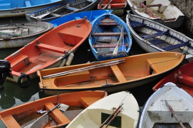 tekneler. Plentzia. İspanya.