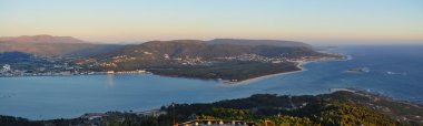 Orontes'in nehir minho. Pontevedra. İspanya.