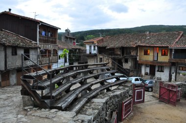 Bullring. San matin del castanar. İspanya.