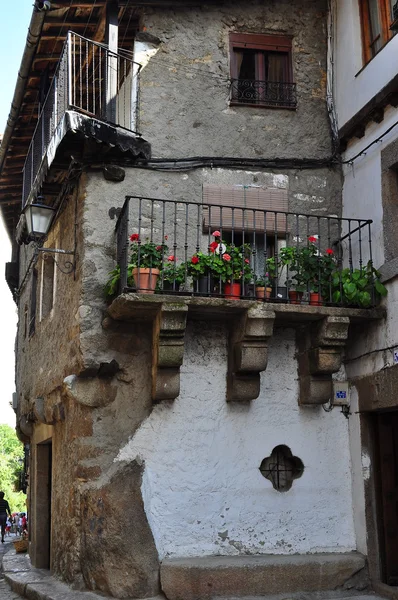 Středověký dům. La alberca. Španělsko. — Stock fotografie