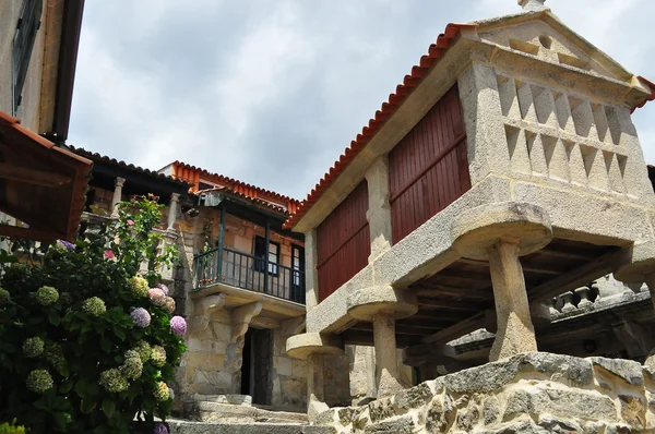 Granary in Combarro.Spain. — Stock Photo, Image