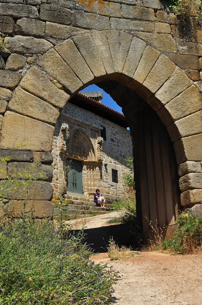 Monterrei Kalesi. Ourense. İspanya. — Stok fotoğraf