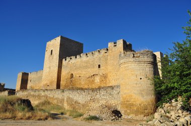 trigueros del valle Castle. İspanya.