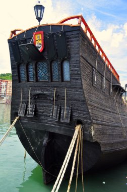 Balina gemisi... bermeo. İspanya.