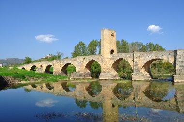 Ortaçağ Köprüsü. Frias. İspanya.