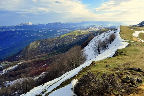 Monte amboto. Bizkaia. Španělsko. — Stock fotografie