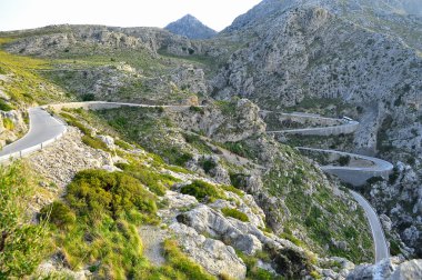sa calobra. Mallorca. İspanya.